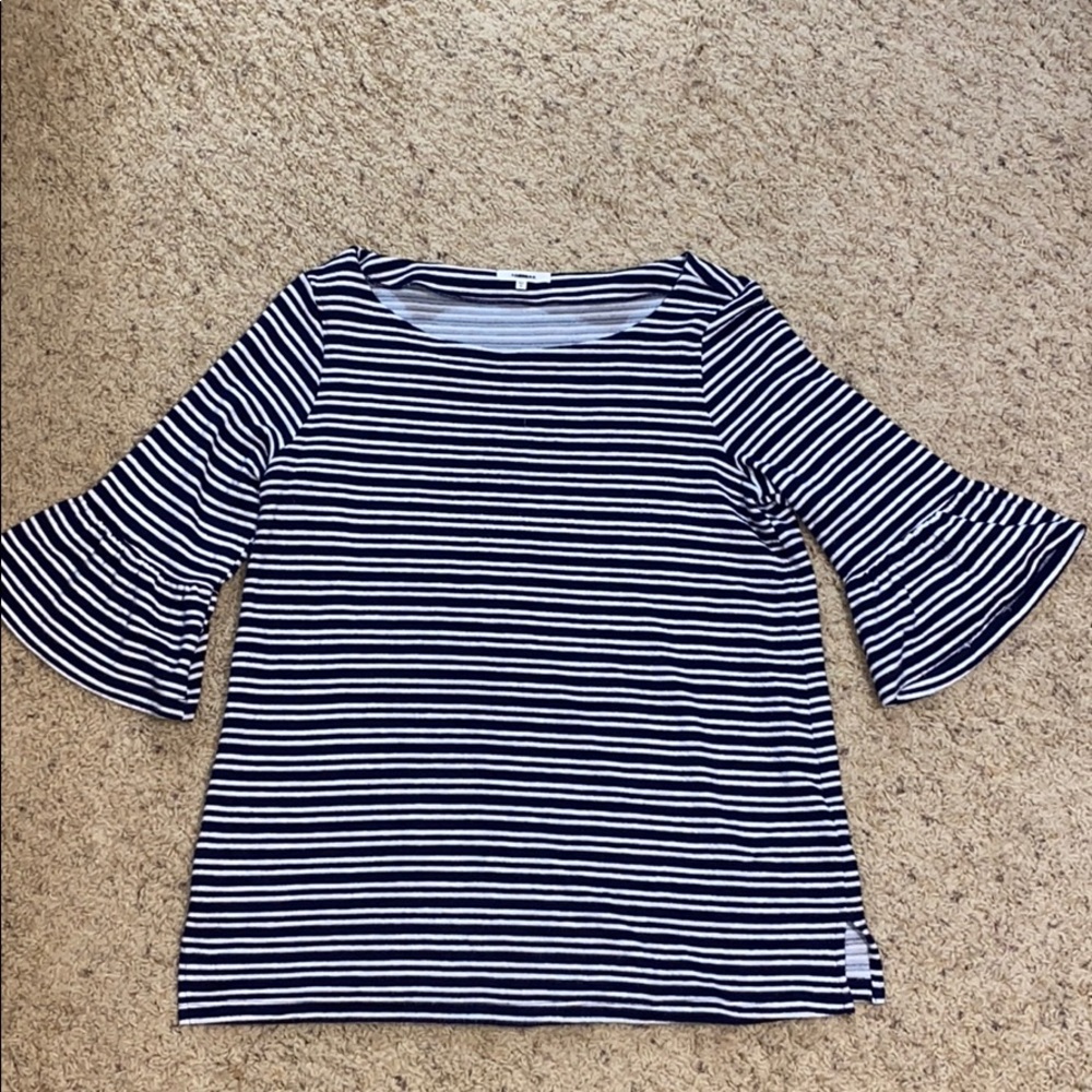 3/4 Length Bell Sleeve Shirt